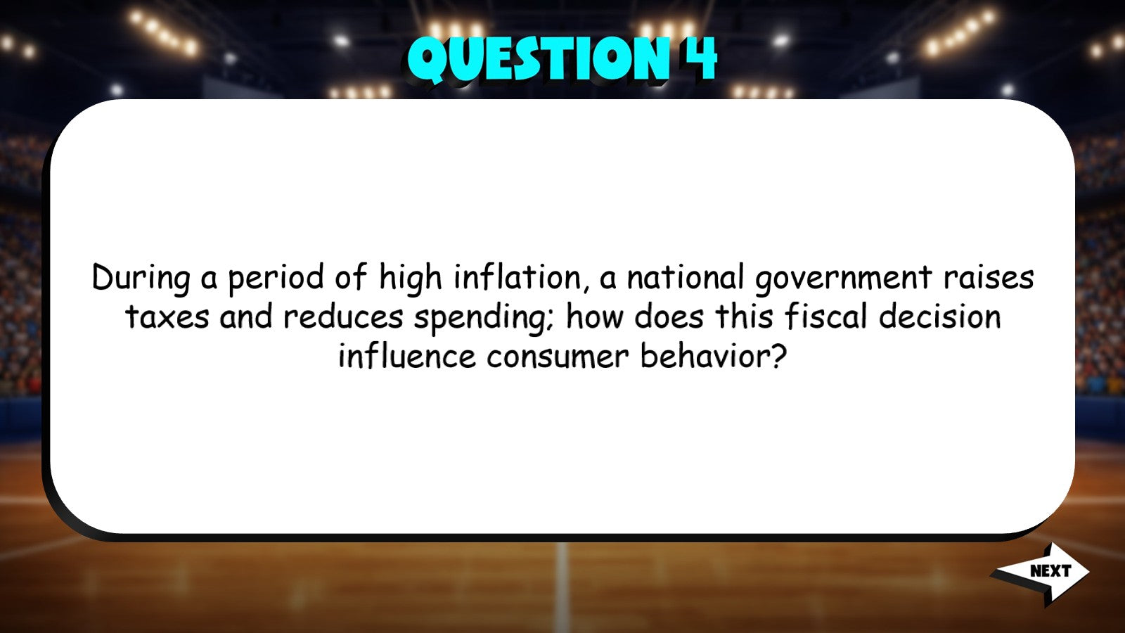 Fiscal Policy TRASHKETBALL Economics Game - No Prep Review Activity