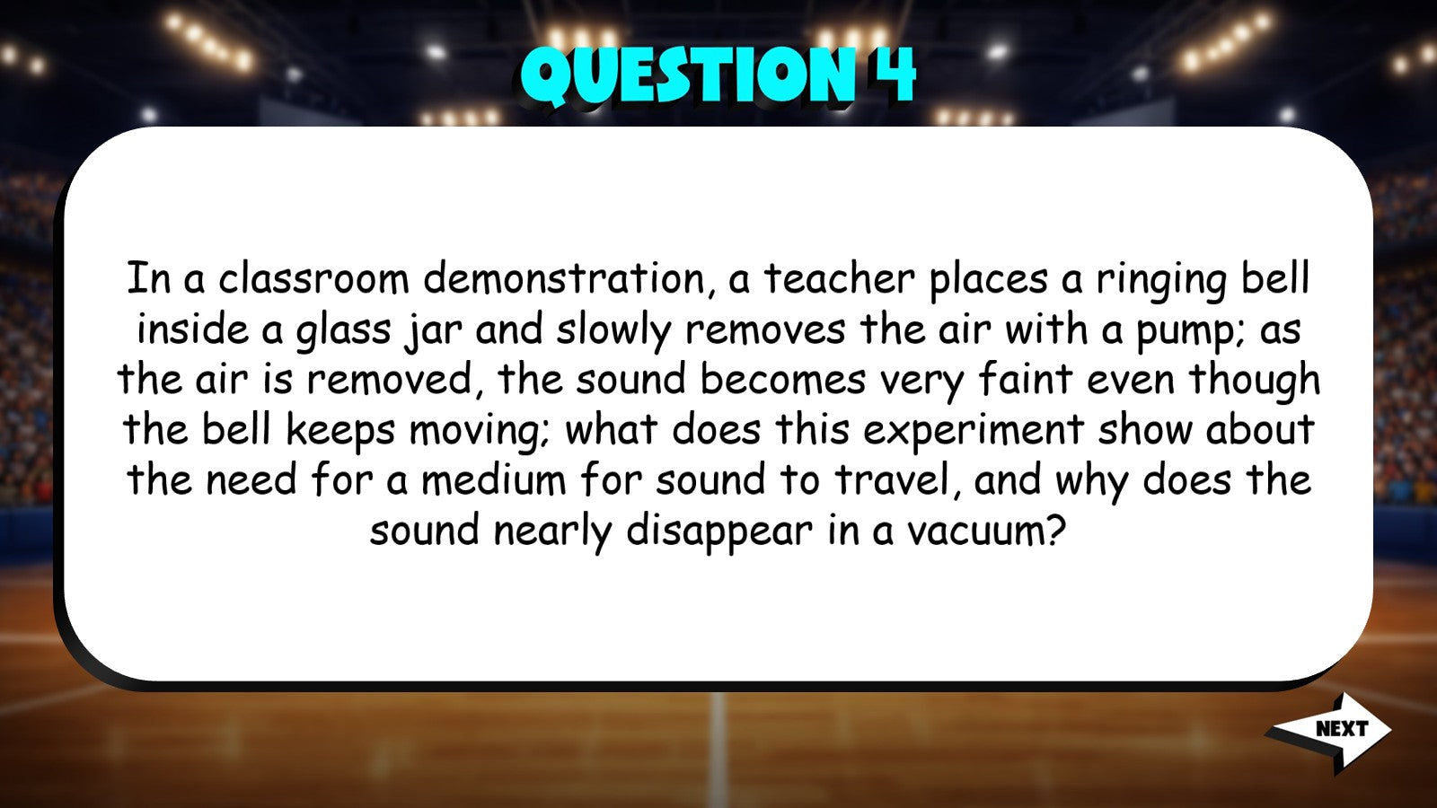 Sound Waves TRASHKETBALL Science Game - No Prep Grade 8 Review Activity