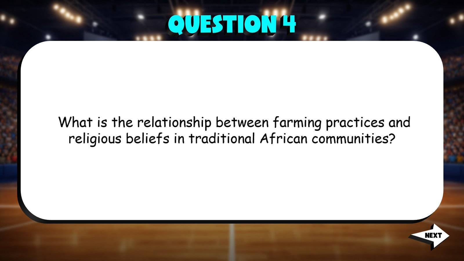 African Indigenous Belief Systems TRASHKETBALL Socials Game - No Prep Grade 7