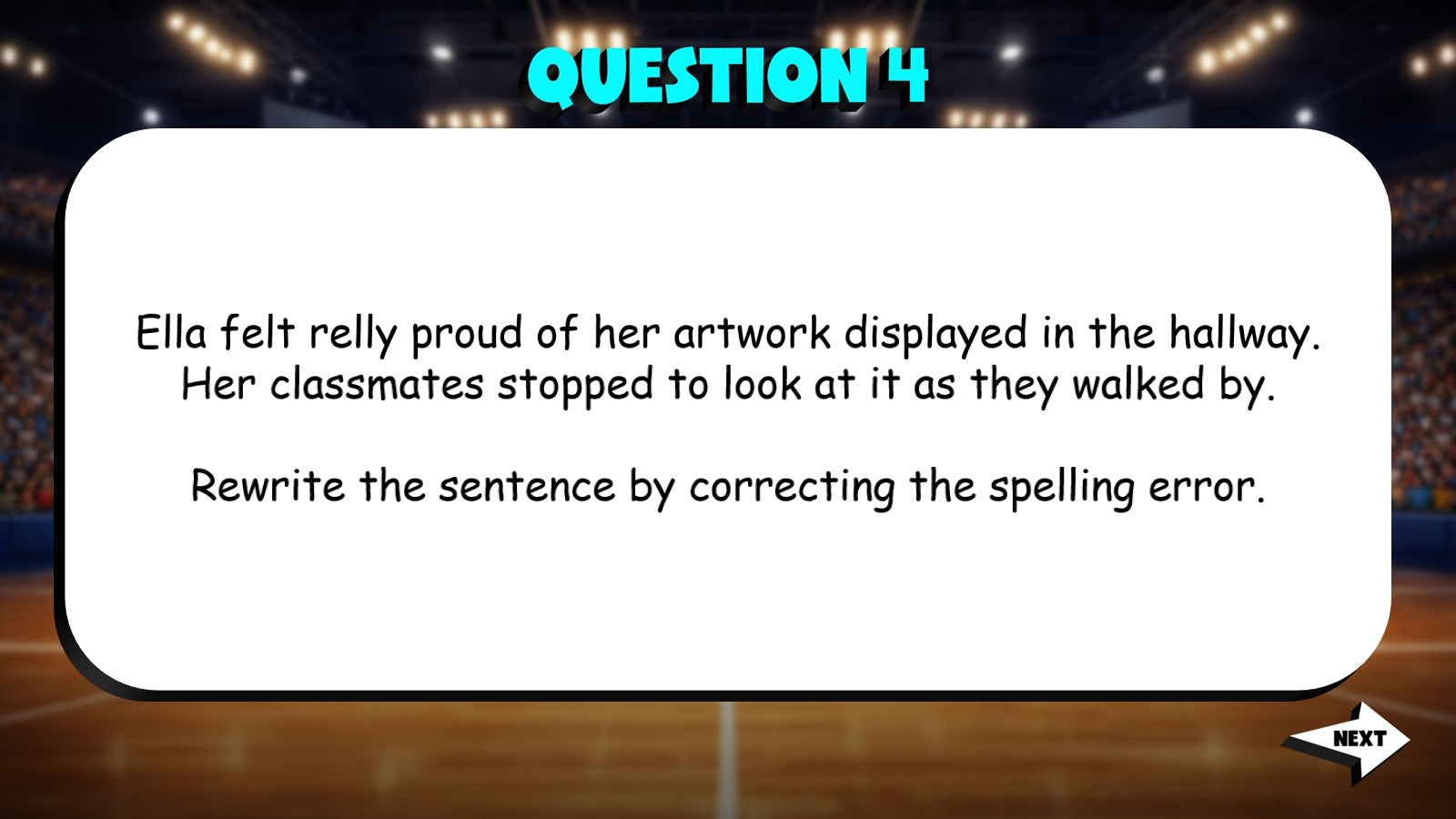 Identify Spelling & Usage Errors TRASHKETBALL ELA Game - No Prep Grade 4 Review