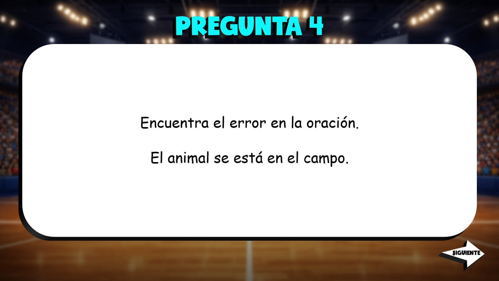 Find the Error - Pets & Farms TRASHKETBALL Spanish Game - No Prep Exercise