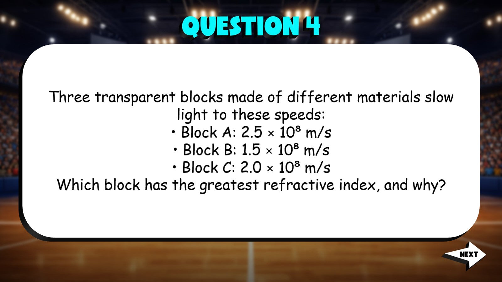 Color & Light TRASHKETBALL Science Game - No Prep Grade 7 Review Activity