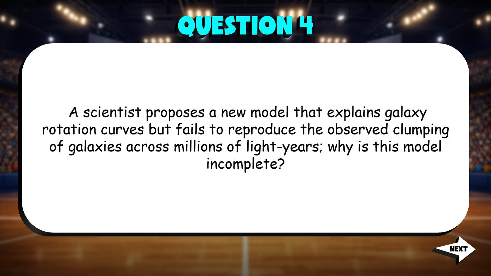 Alternatives & Open Questions TRASHKETBALL Science Game - No Prep Astronomy