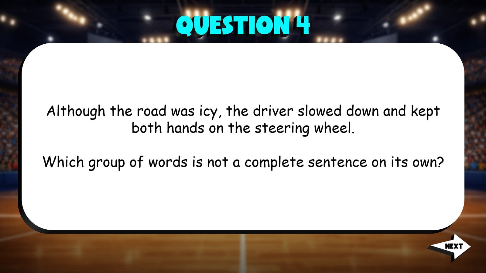 Identify Independent & Dependent Clauses TRASHKETBALL ELA Game - No Prep Grade 4