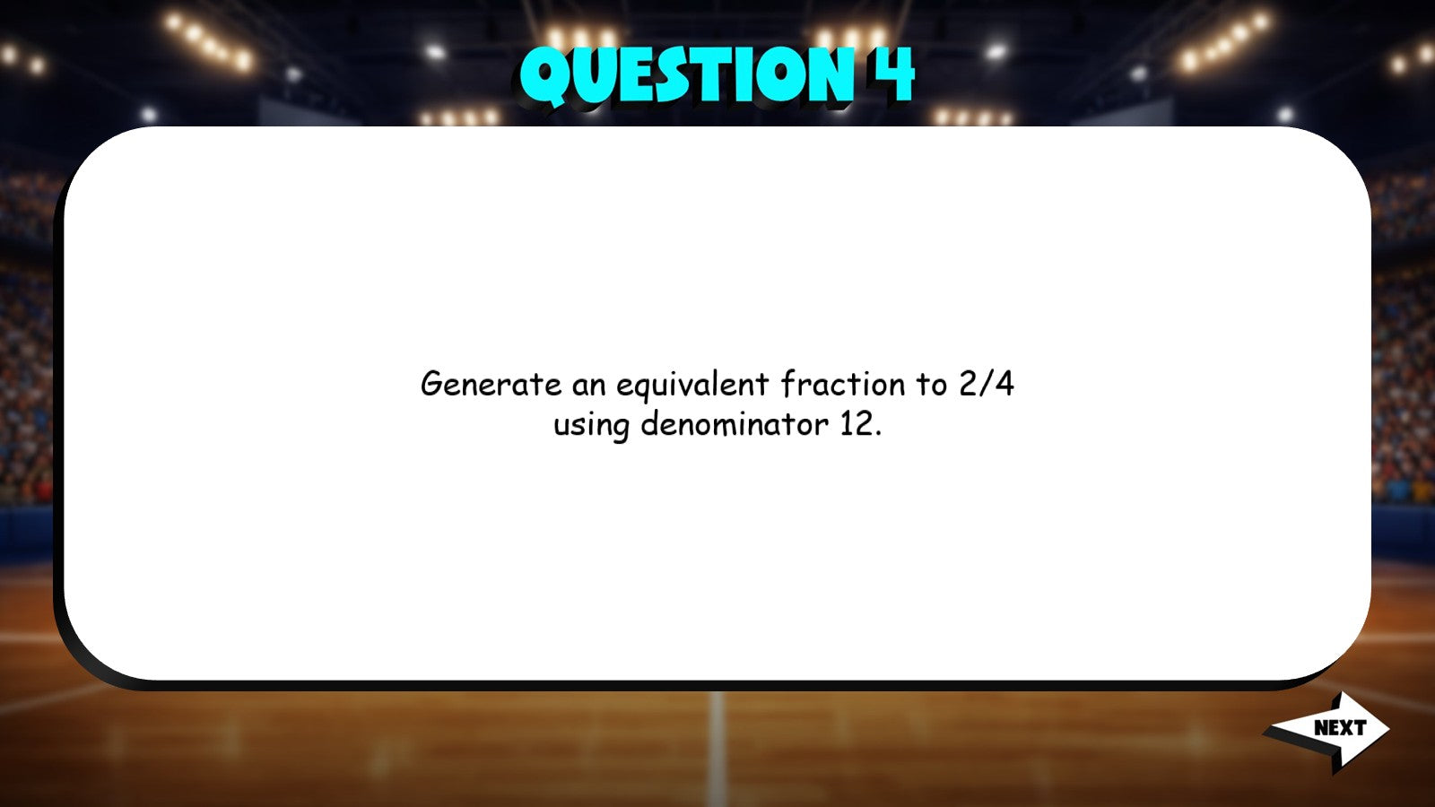 Generating Equivalent Fractions TRASHKETBALL Math Game - No Prep Grade 4 Review