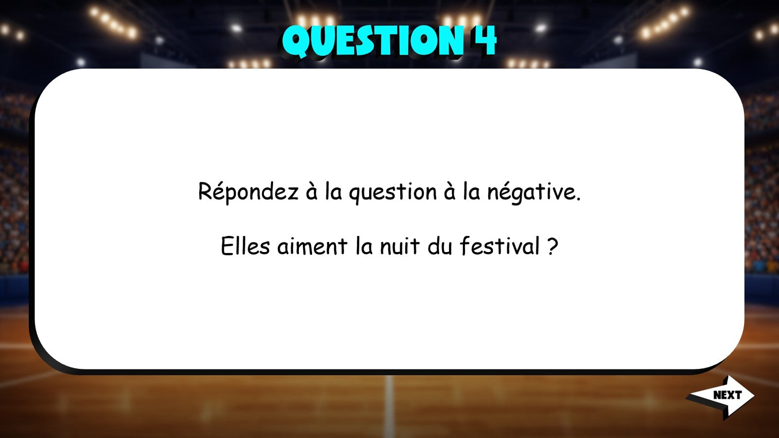 Answer the Question - Festivals TRASHKETBALL French Game - No Prep Exercise