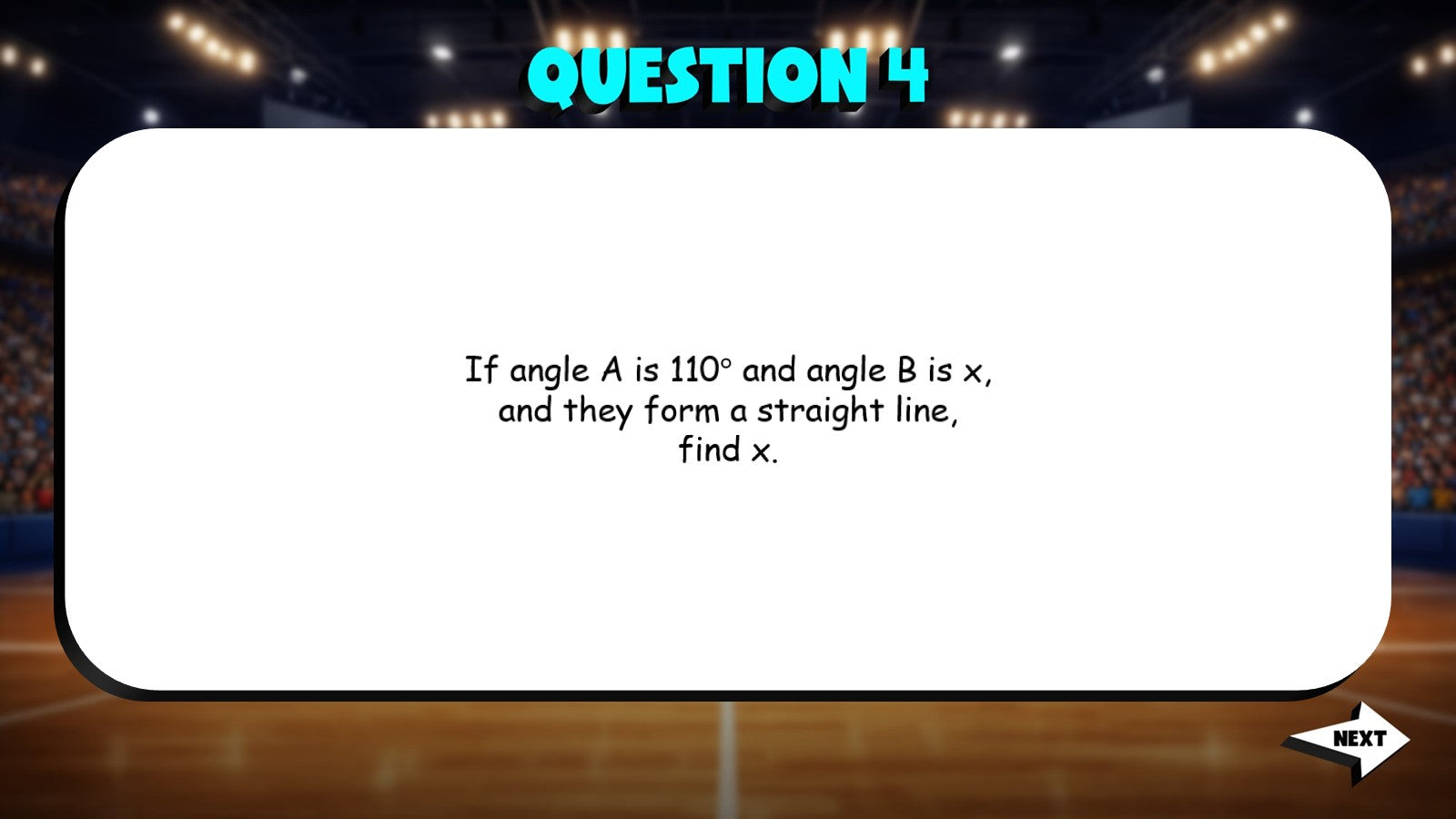 Finding Unknown Angles TRASHKETBALL Math Game - No Prep Grade 4 Review Activity
