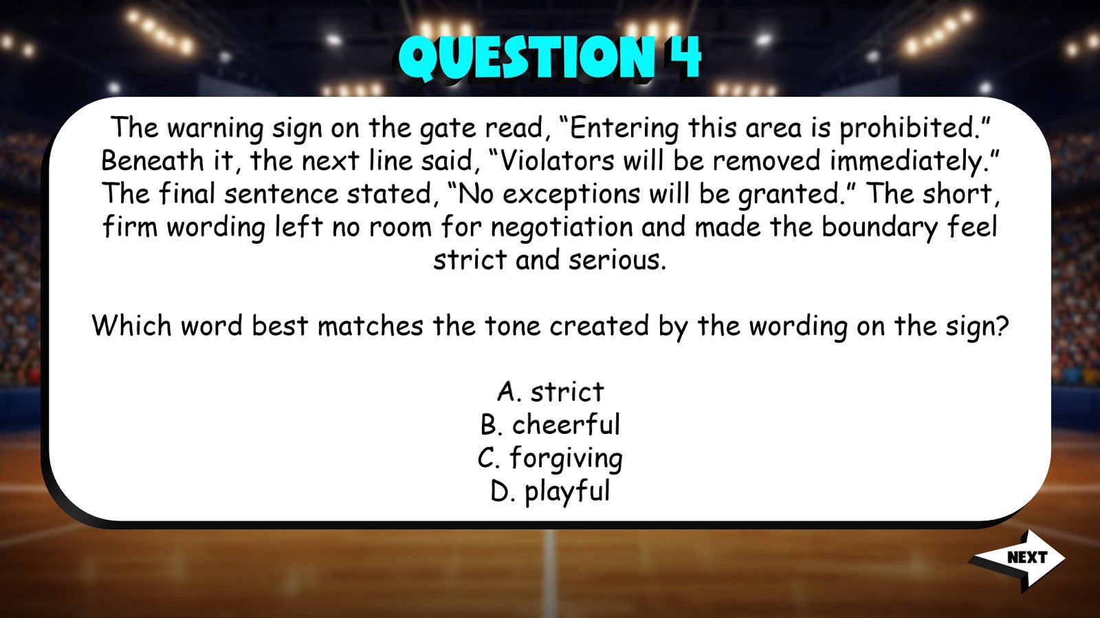 Evaluate Word Choice for Intended Tone TRASHKETBALL ELA Game - No Prep Grade 10