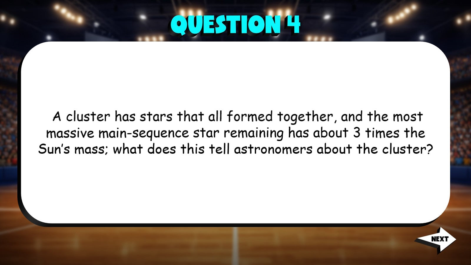 Star Clusters & Age TRASHKETBALL Science Game - No Prep Astronomy Review