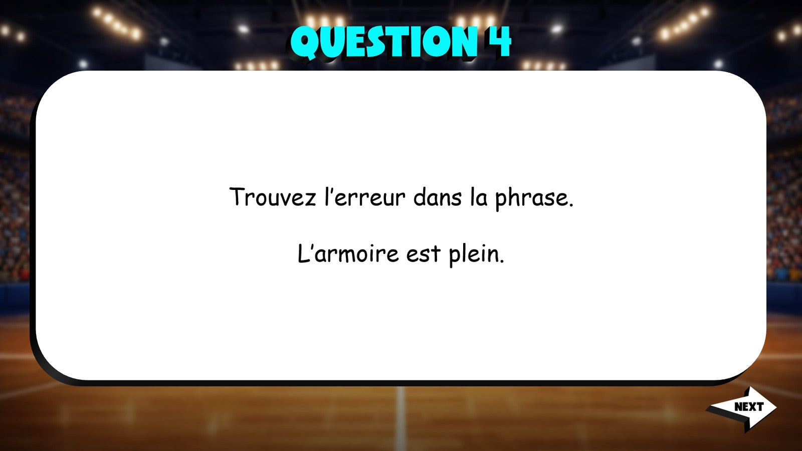 Find the Error - Rooms in the Home TRASHKETBALL French Game - No Prep Exercise