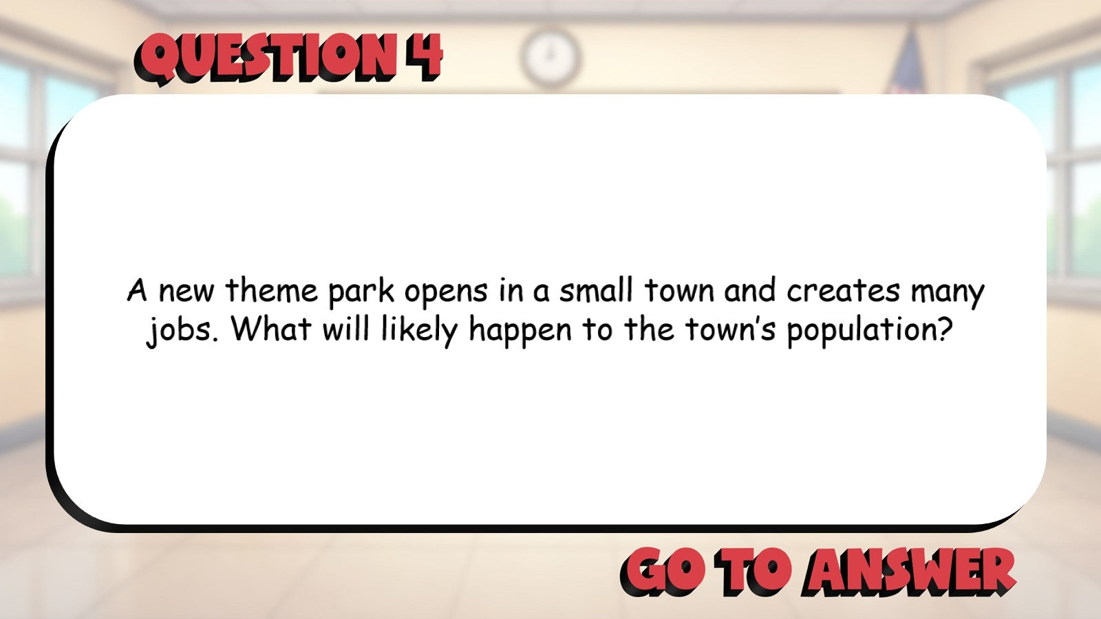 Economic Activity & Population BIG TERRIBLE GAME - Grade 4 Socials Review