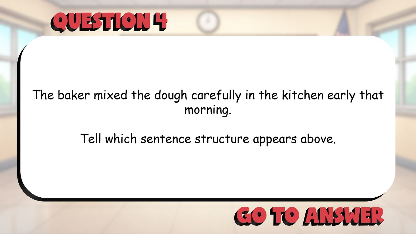 Simple, Compound & Complex Sentences BIG TERRIBLE GAME - Grade 4 ELA Review