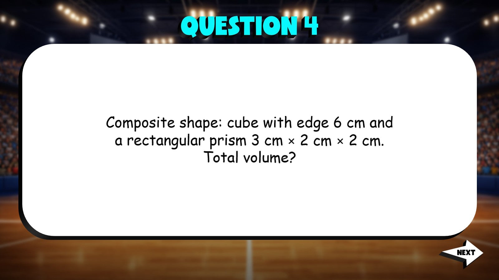 Volume of Composite Figures TRASHKETBALL Math Game - No Prep Grade 5 Review