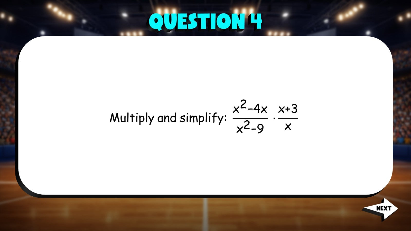 Multiply Rational Expressions TRASHKETBALL Math Game - No Prep Algebra 1 Review