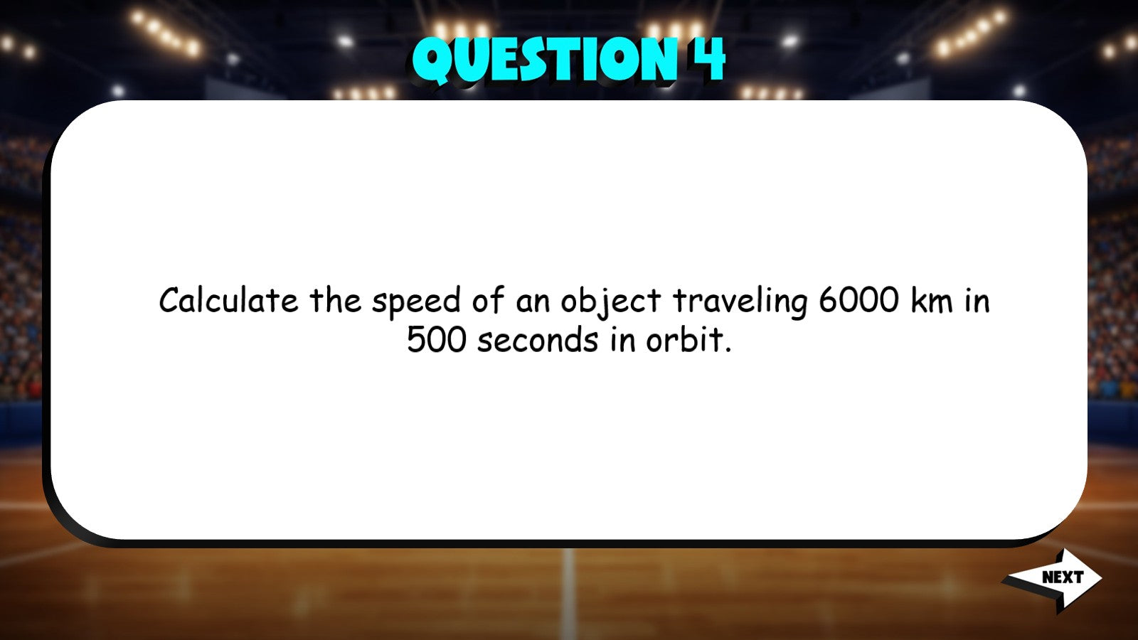 Orbital Speed & Distance TRASHKETBALL Science Game - No Prep Astronomy Review