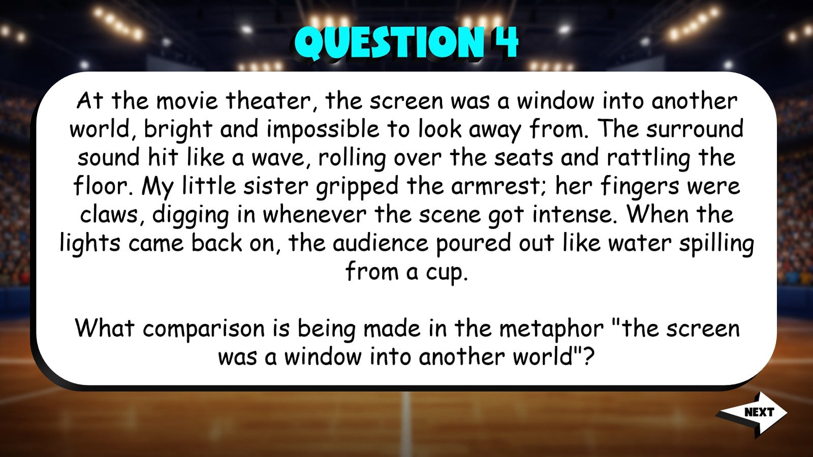 Identify Metaphors & Similes TRASHKETBALL ELA Game - No Prep Grade 9 Review