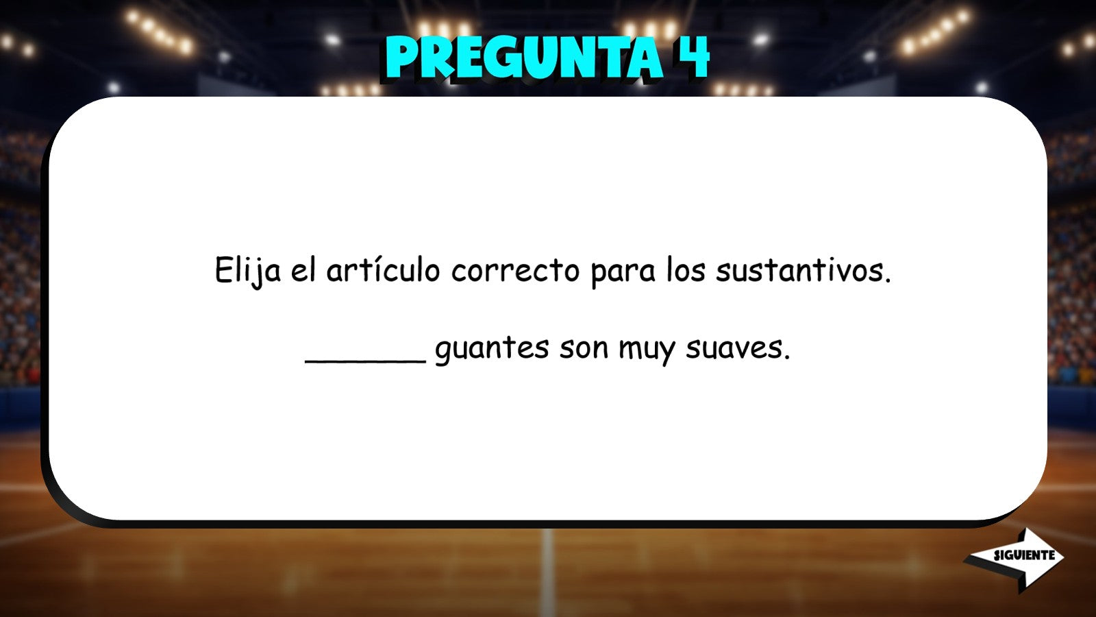 Choose The Article - Personal Style Items TRASHKETBALL Spanish Game - No Prep