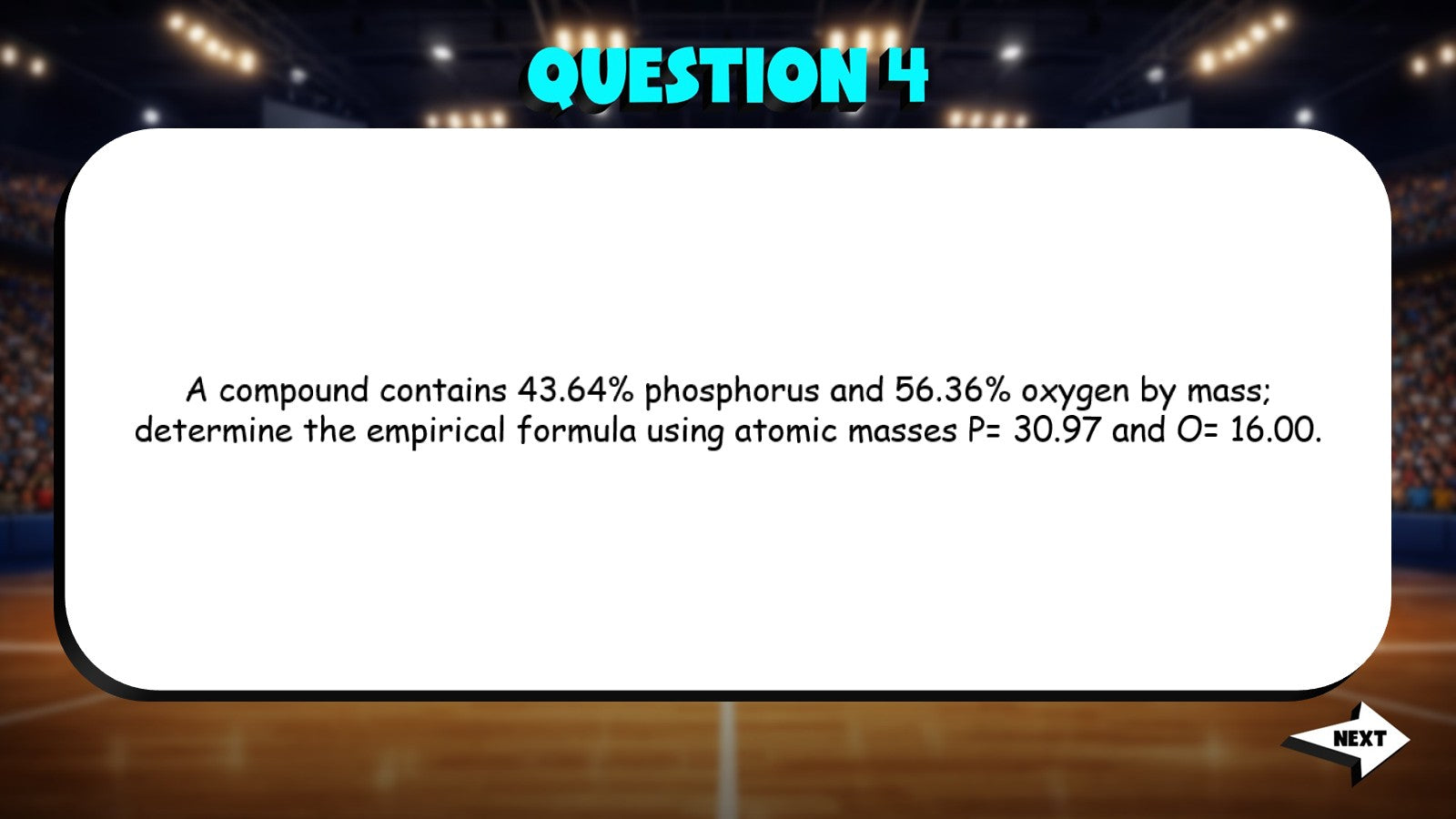 Formula Mass & Composition TRASHKETBALL Science Game - No Prep Chemistry Review