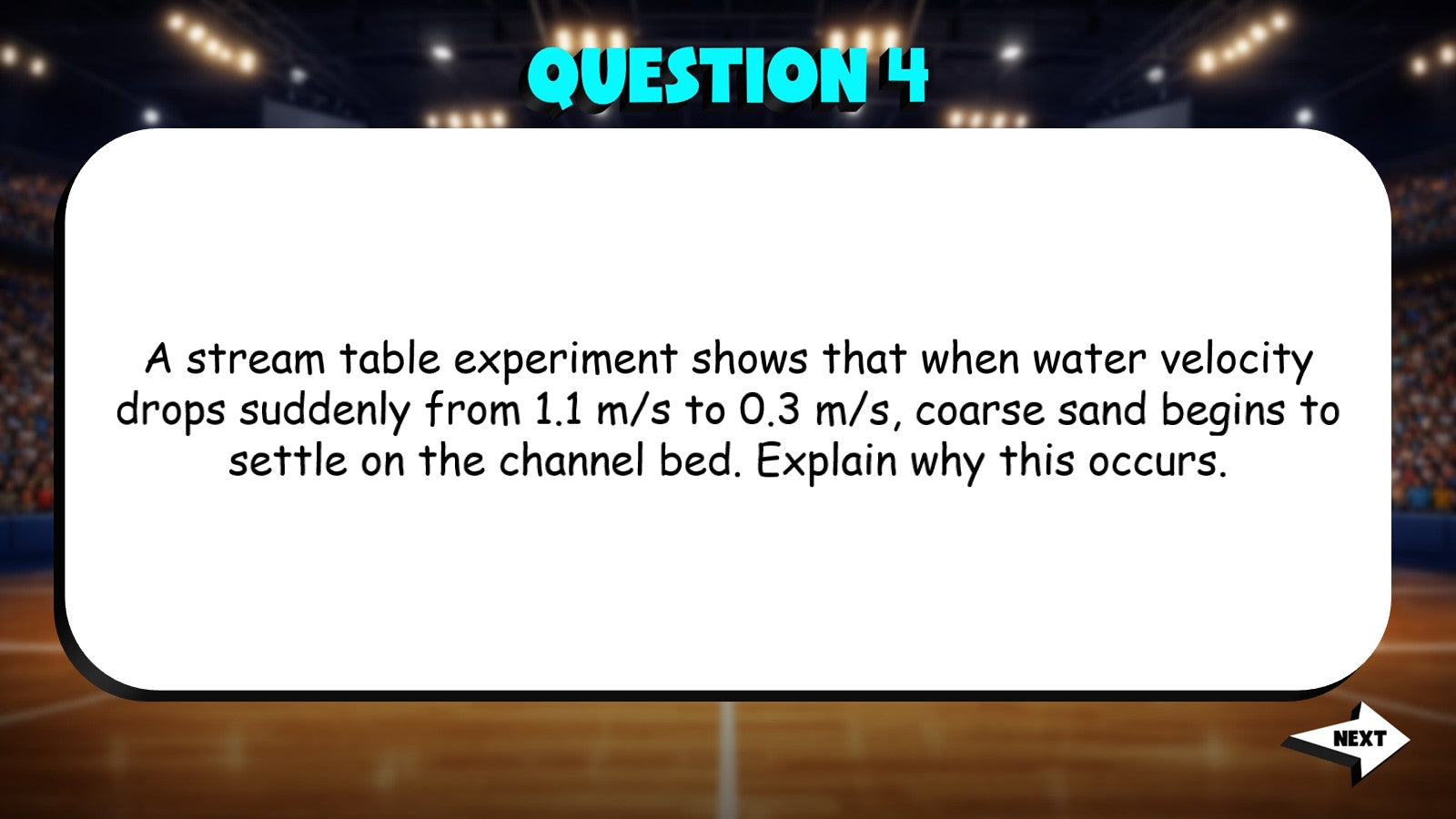 Stream Erosion & Deposition TRASHKETBALL Game - No Prep Earth Science Review