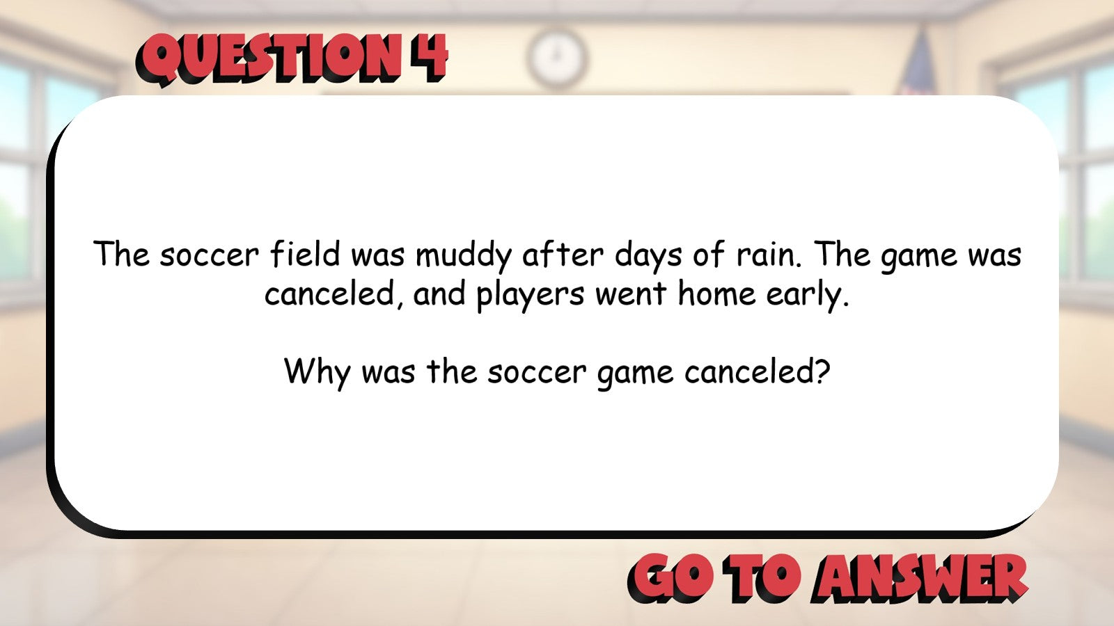 Identify Cause & Effect Relationships BIG TERRIBLE GAME - Grade 3 ELA Review