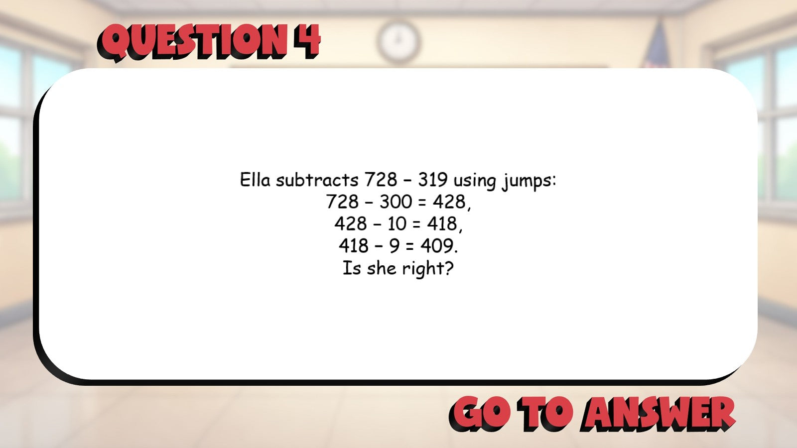 Evaluating Accuracy of Strategies BIG TERRIBLE GAME - Grade 4 Math Review