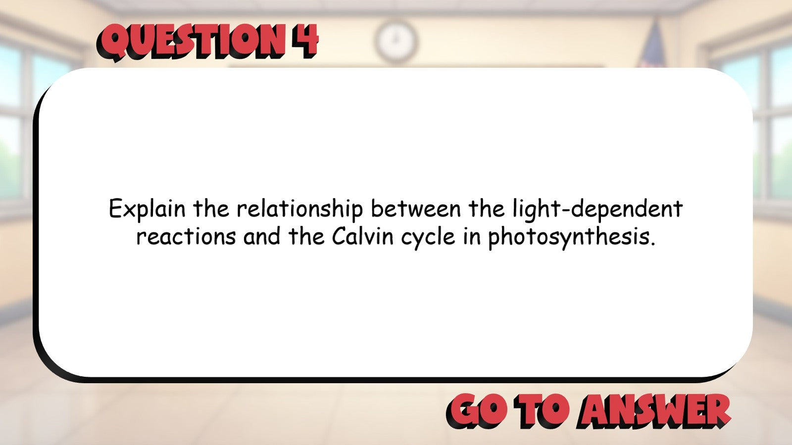 Light dependent Reactions BIG TERRIBLE GAME - No Prep Biology Science Review