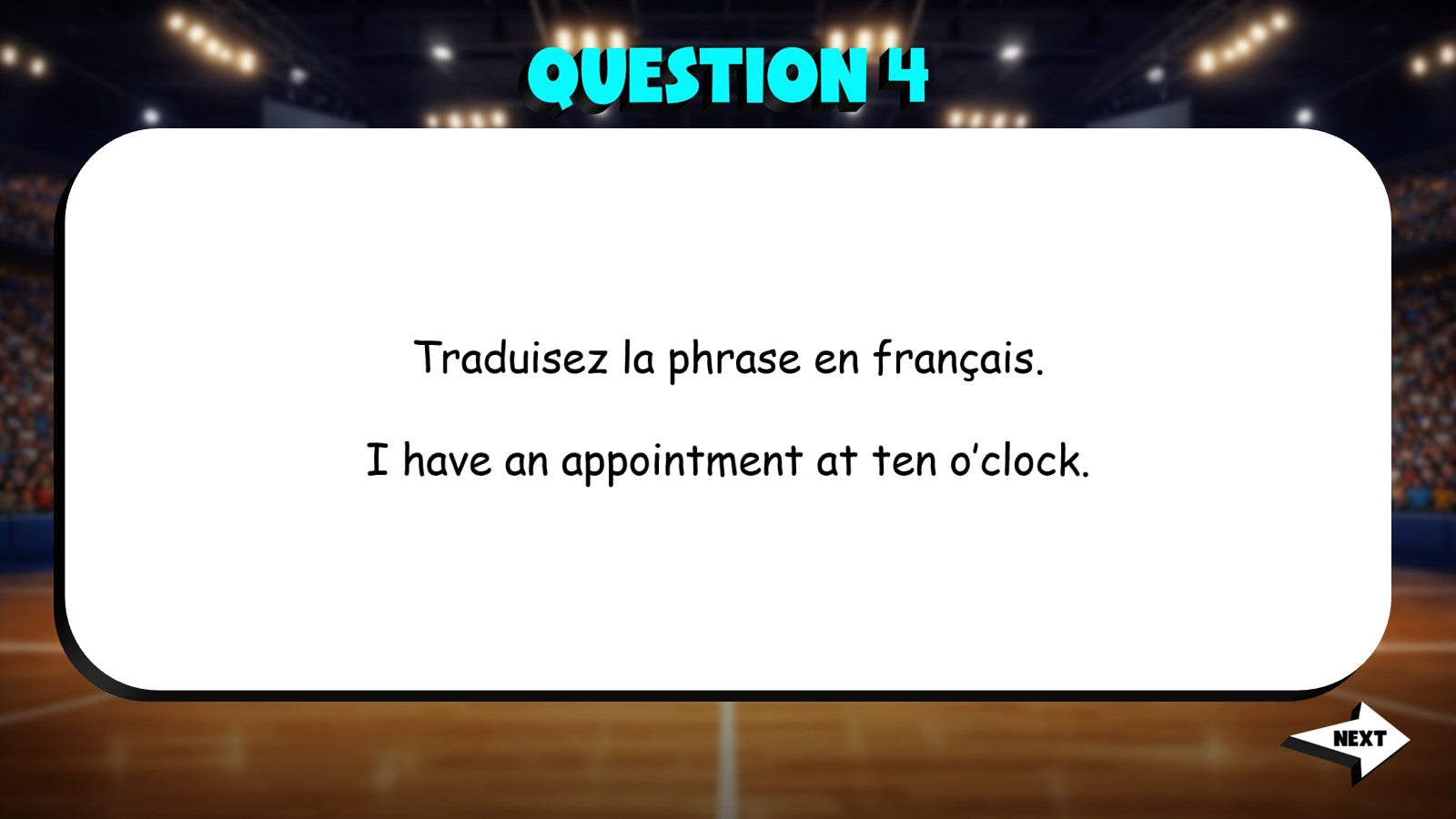 Translate to French - Workplace TRASHKETBALL French Game - No Prep Exercise