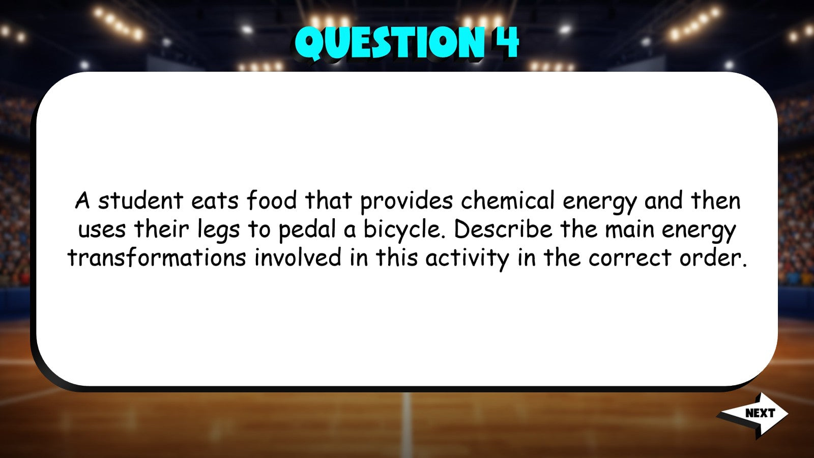 Energy Fundamentals TRASHKETBALL Science Game - No Prep Grade 7 Review Activity