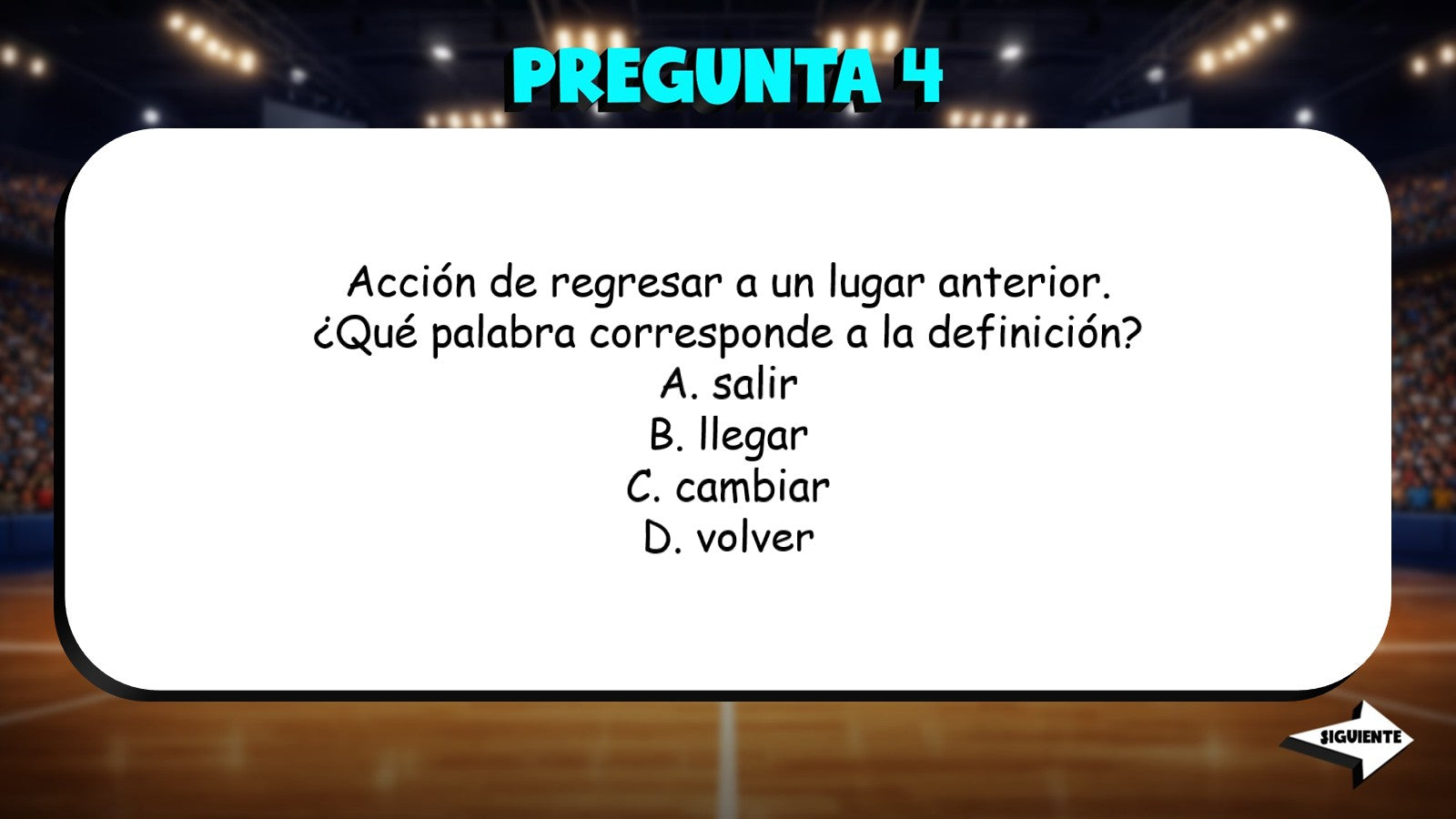 Match the Definition - Life Stories TRASHKETBALL Spanish Game - No Prep Exercise