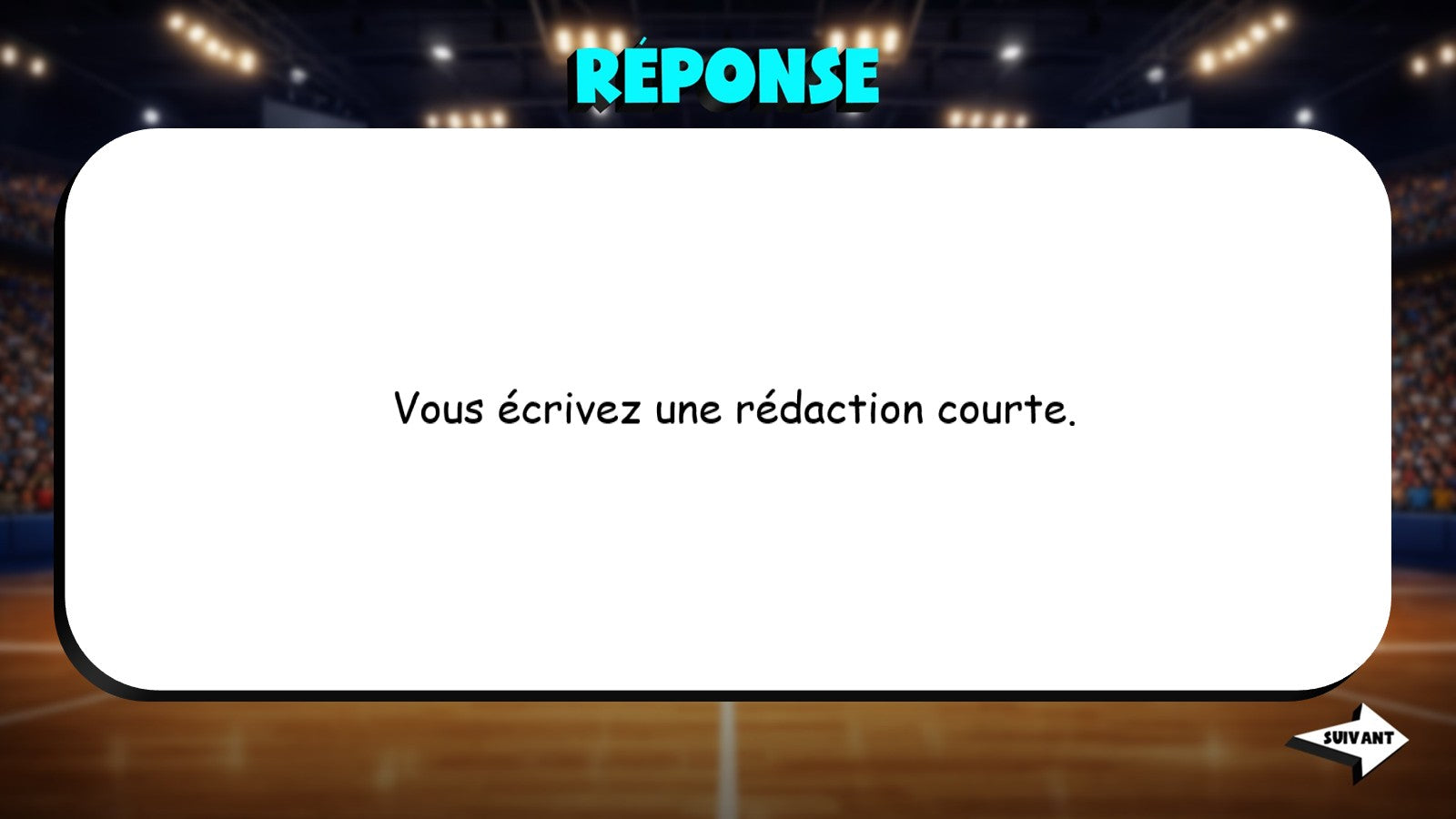 Fill In The Verb - Grades & Performance TRASHKETBALL French Game - No Prep