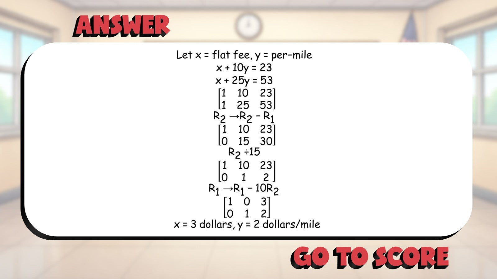 Apply Systems of Equations BIG TERRIBLE GAME - No Prep Algebra 2 Math Review