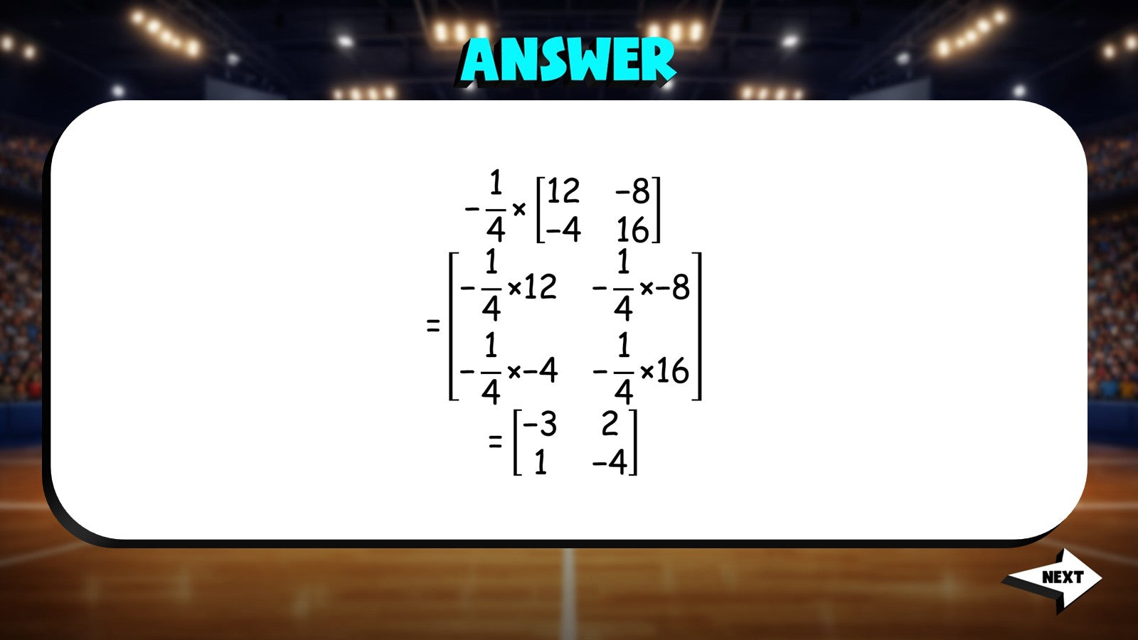Scalar Multiplication TRASHKETBALL Math Game - No Prep Algebra 2 Review Activity
