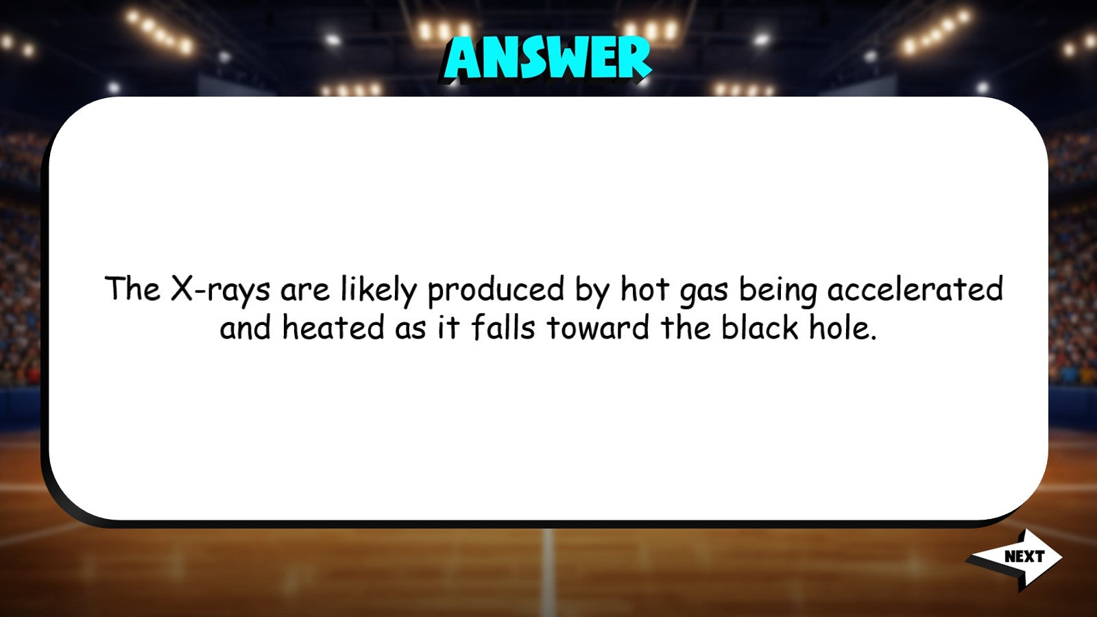 Galactic Center TRASHKETBALL Science Game - No Prep Astronomy Review Activity