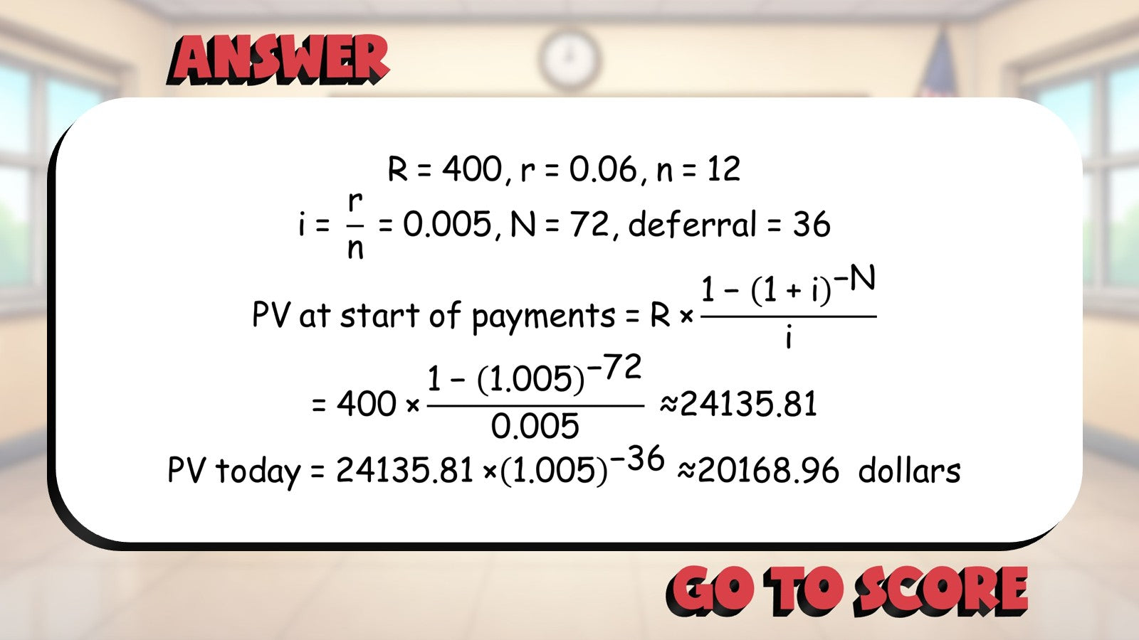 Sequences & Series Finance Applications BIG TERRIBLE GAME - No Prep Algebra 2