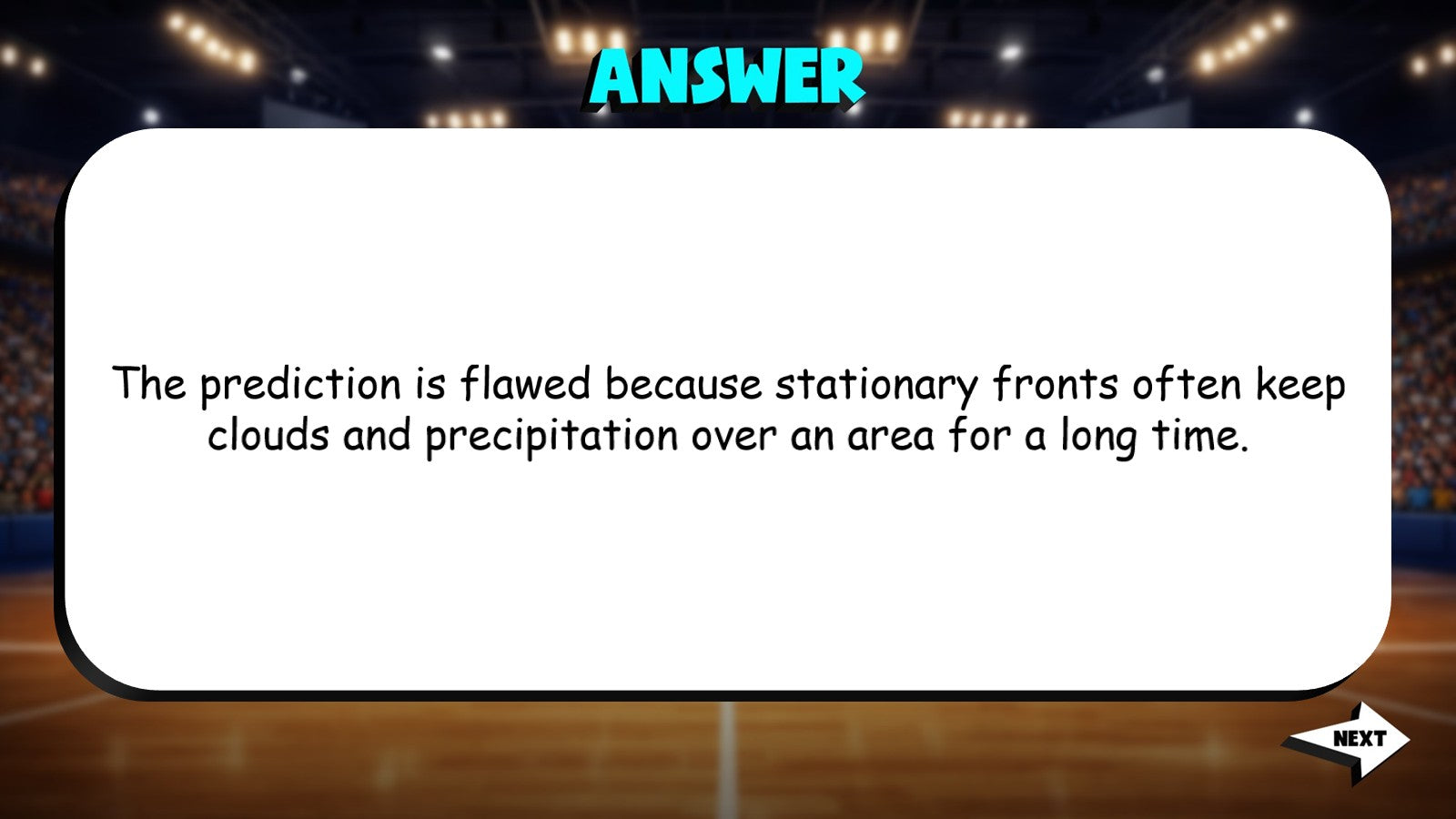 Weather Fronts TRASHKETBALL Game - No Prep Earth Science Review Activity