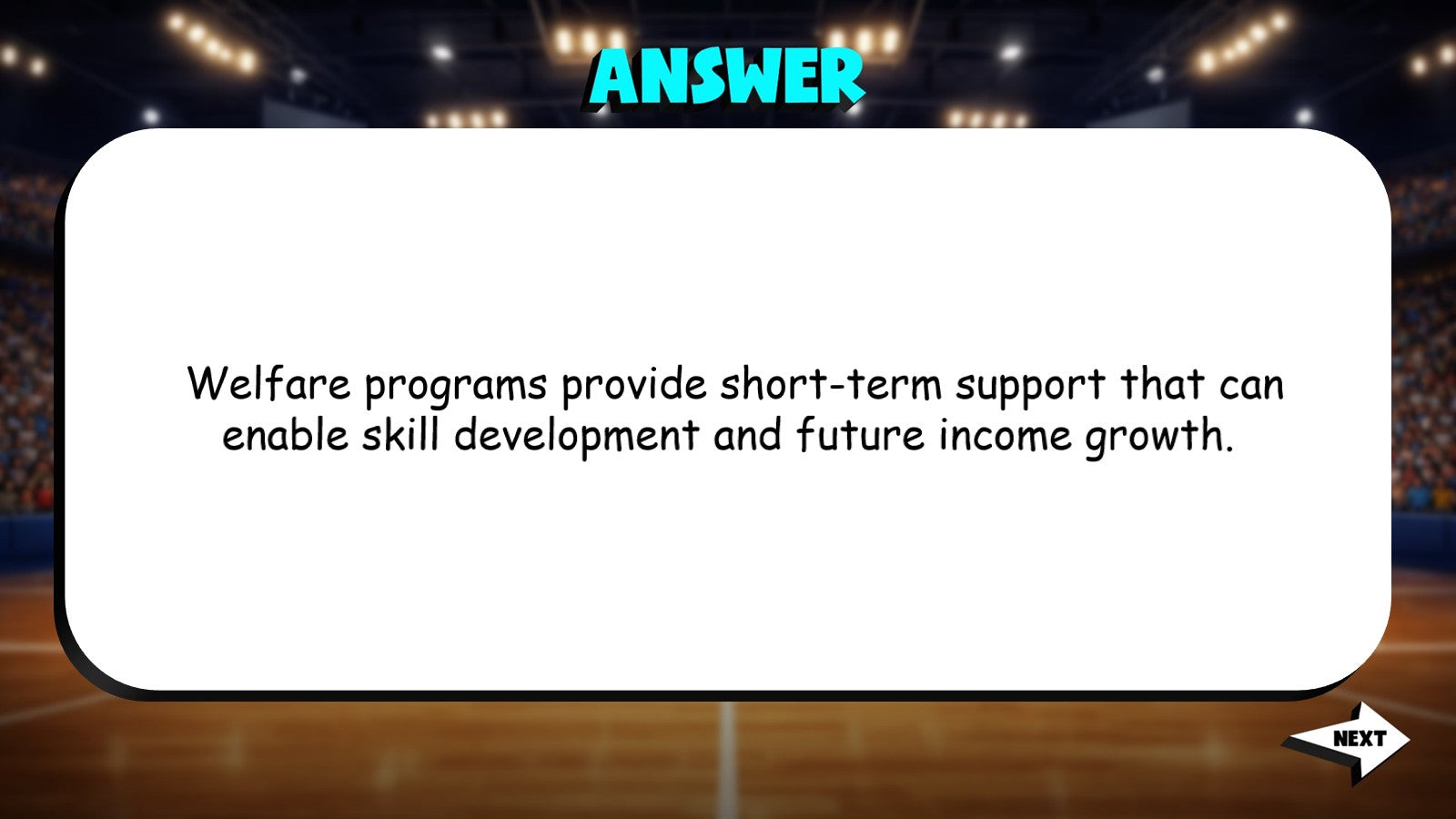Economic Mobility TRASHKETBALL Economics Game - No Prep Review Activity