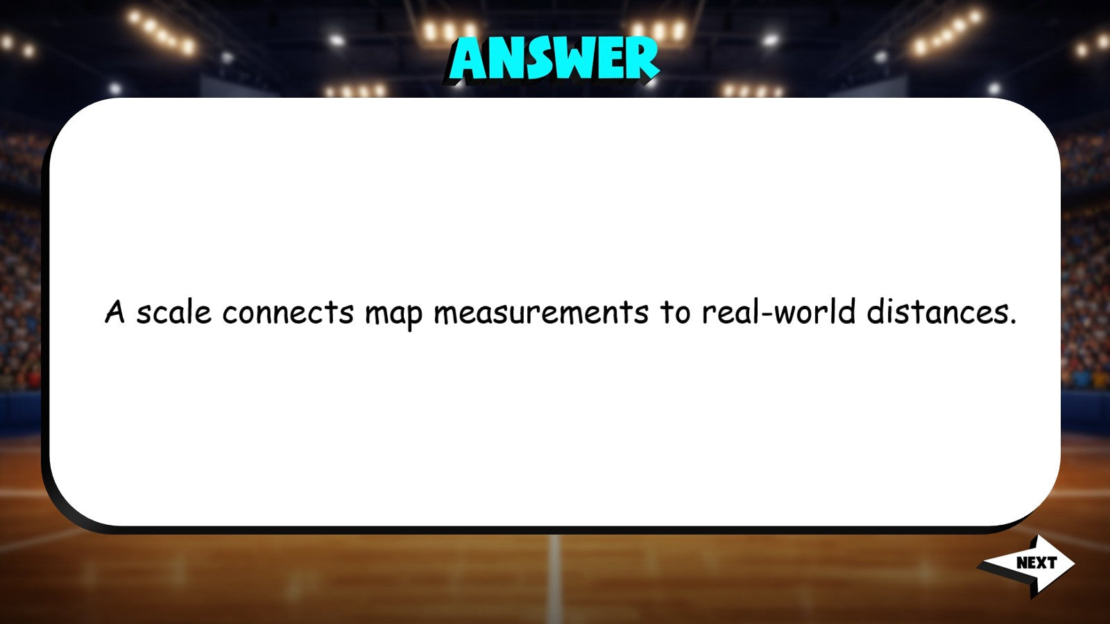 Map Elements TRASHKETBALL Socials Game - No Prep Grade 3 Review Activity