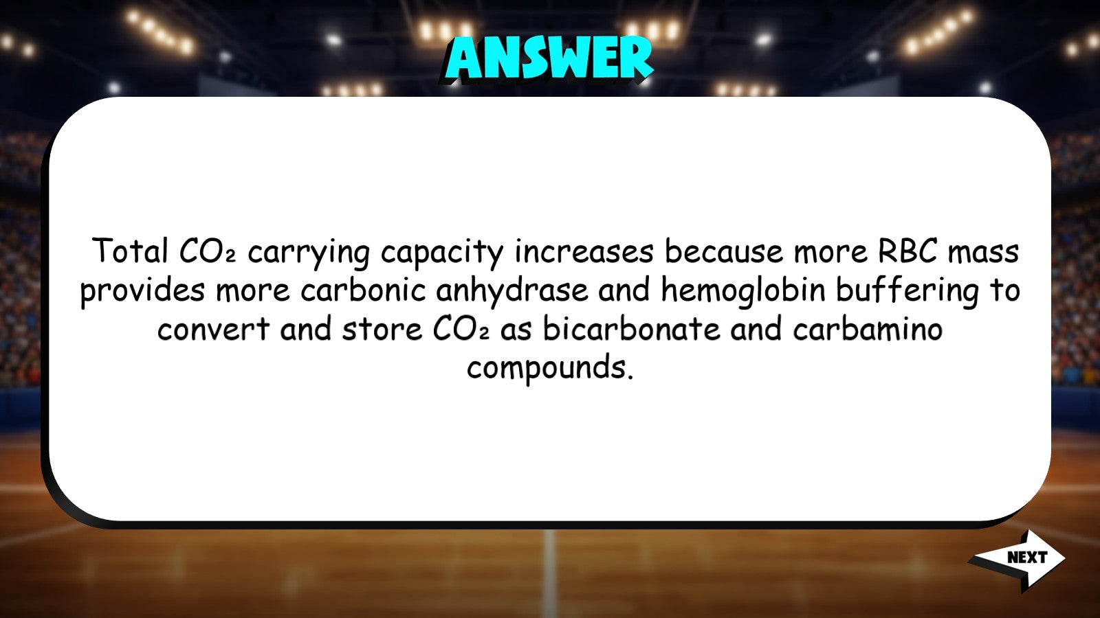 Carbon Dioxide Transport & pH Balance TRASHKETBALL Science Game - AP Biology
