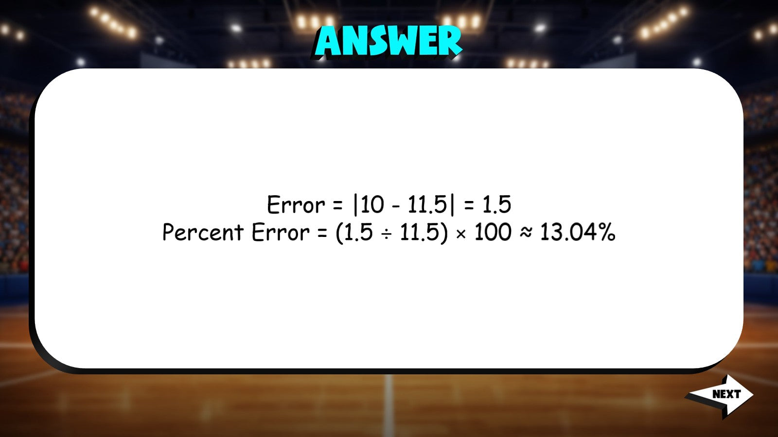 Percent Error Real World Problems TRASHKETBALL Math Game - No Prep Grade 6