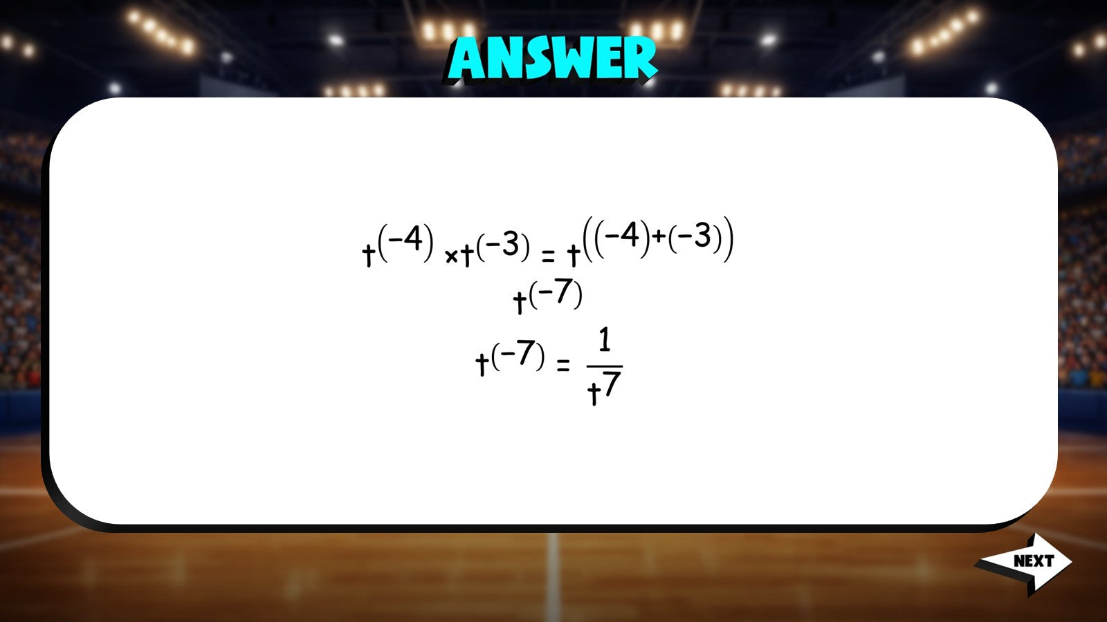 Product Rule of Exponents TRASHKETBALL Math Game - No Prep Algebra 1 Review