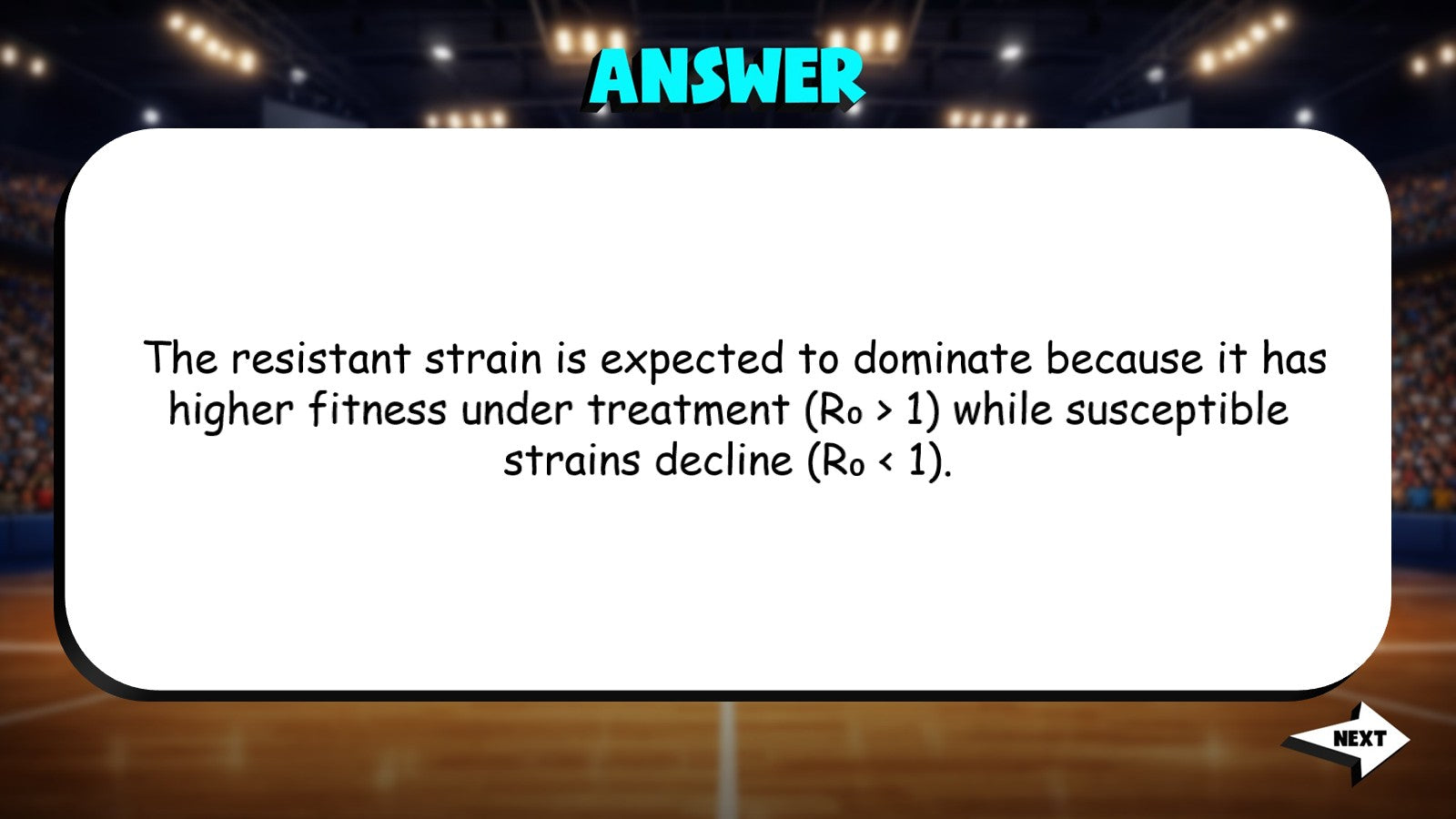 Natural Selection in Medicine TRASHKETBALL Science Game - No Prep AP Biology