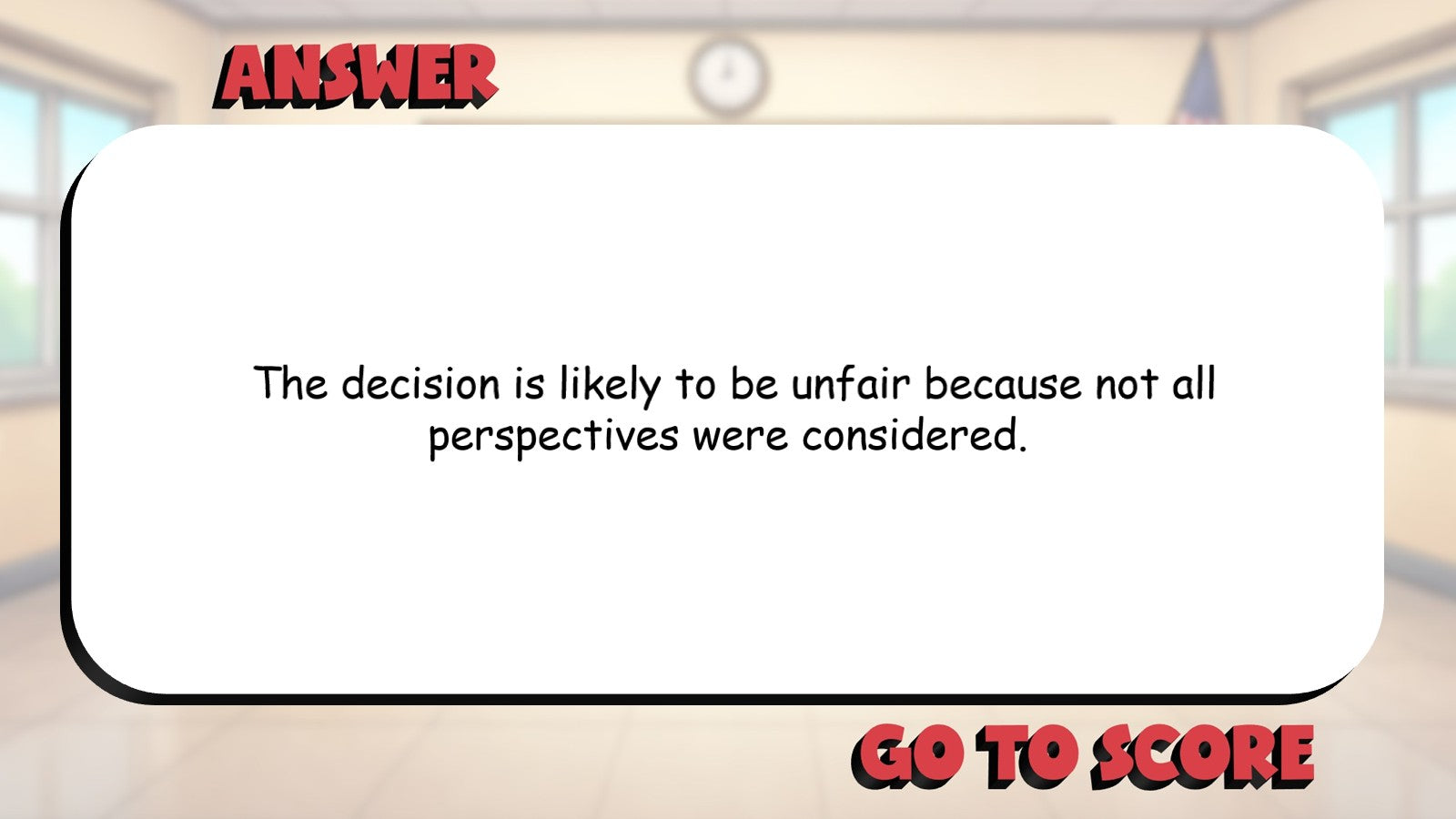 Community Decisions BIG TERRIBLE GAME - No Prep Grade 3 Socials Review Activity