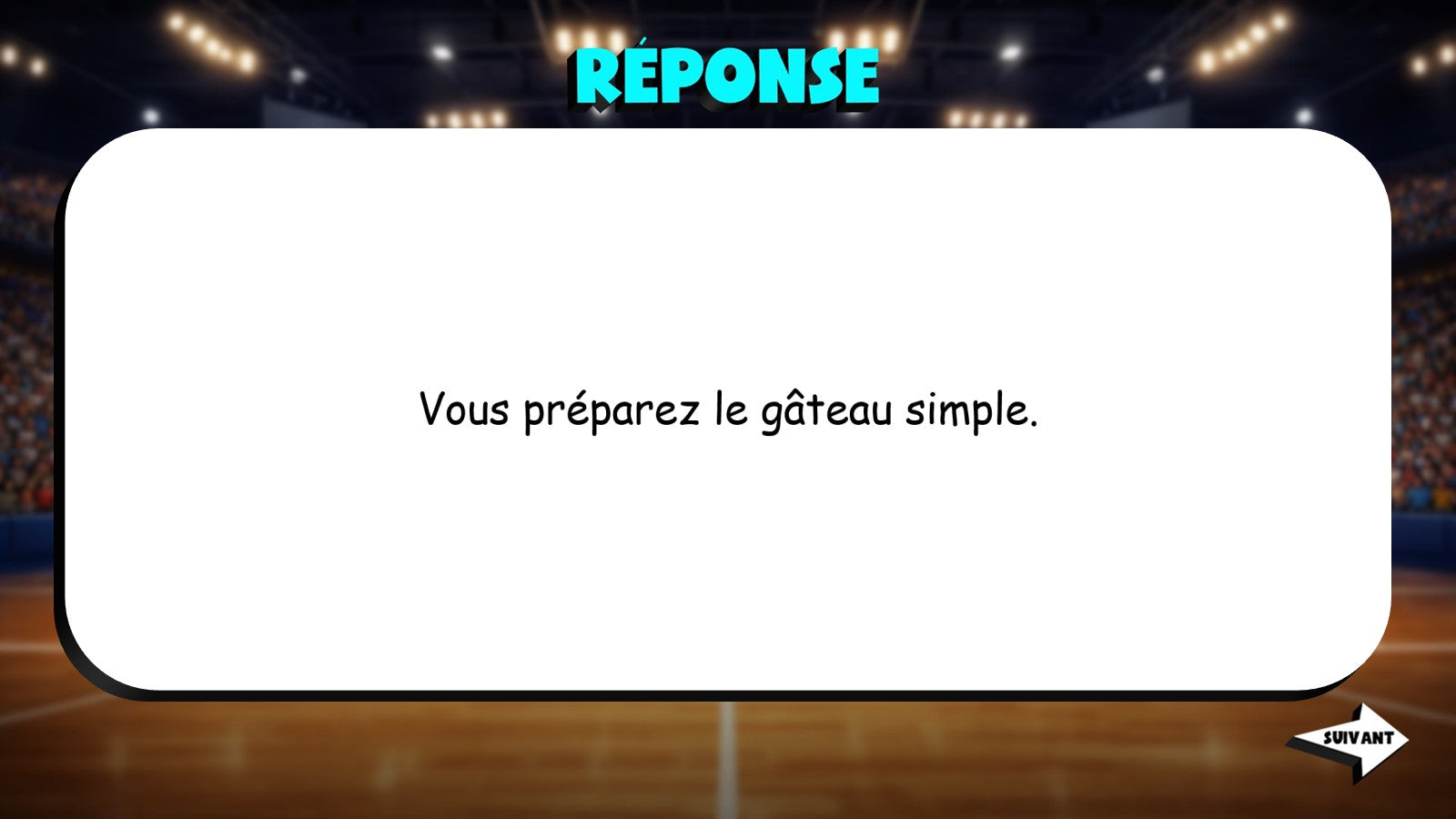 Fill In The Verb - Food Preferences TRASHKETBALL French Game - No Prep Exercise
