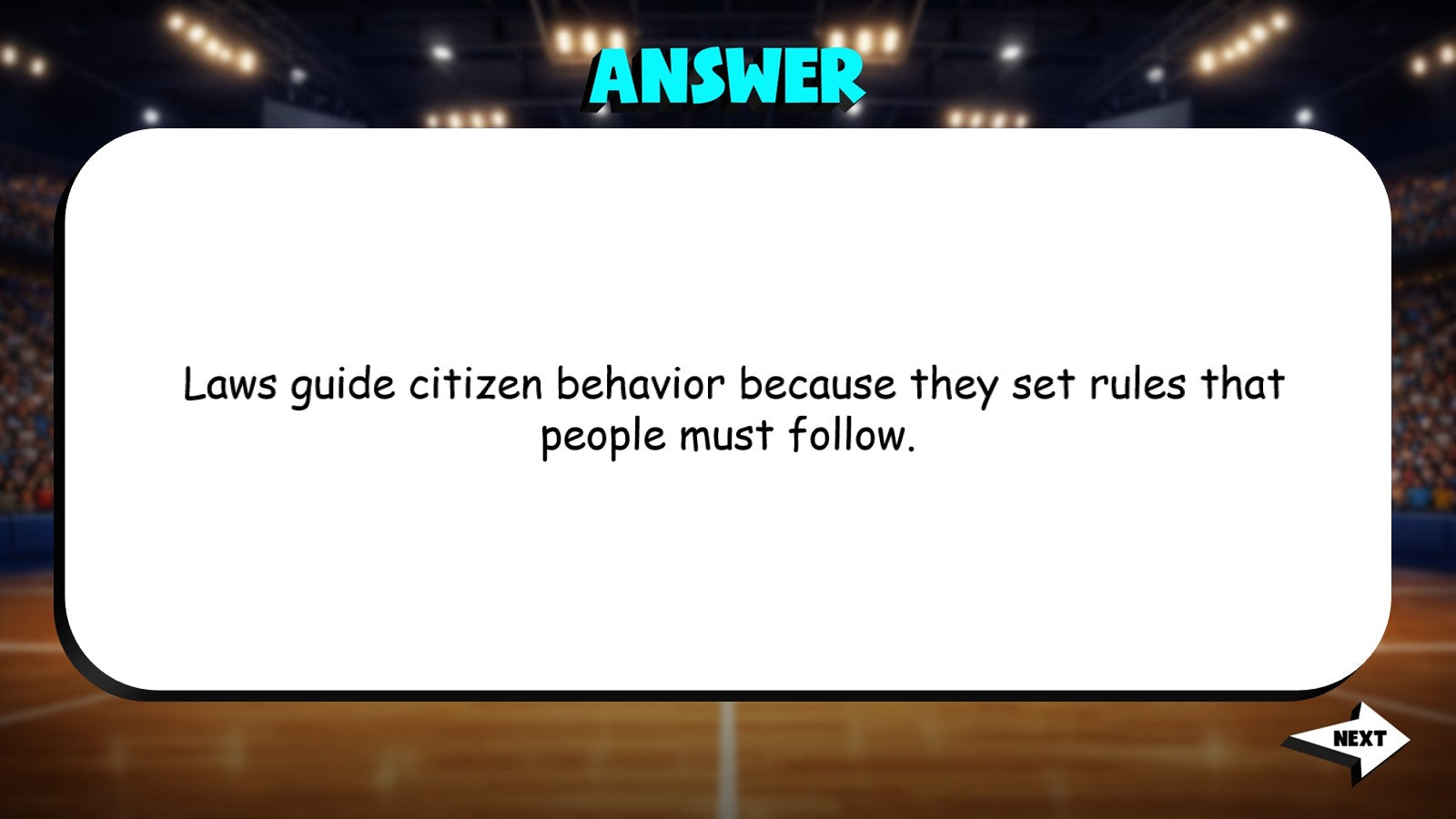 Purpose of Government TRASHKETBALL Socials Game - No Prep Grade 3 Review
