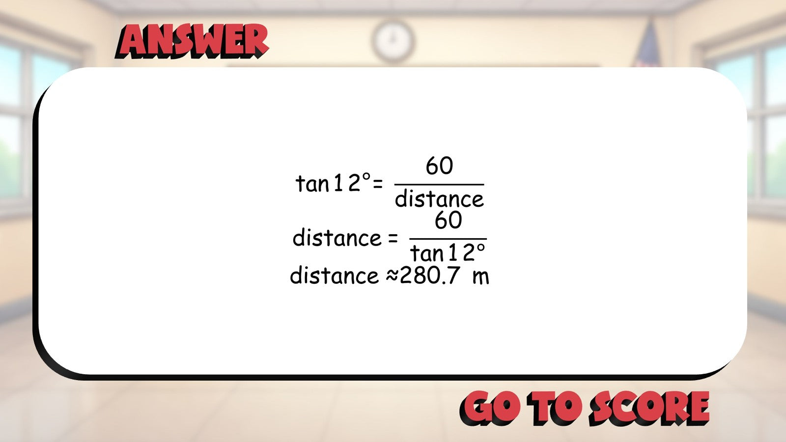 Applied Right Triangle Problems BIG TERRIBLE GAME - No Prep Geometry Math Review