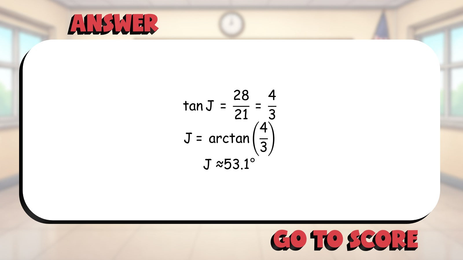 Using Trig Ratios BIG TERRIBLE GAME - No Prep Geometry Math Review Activity