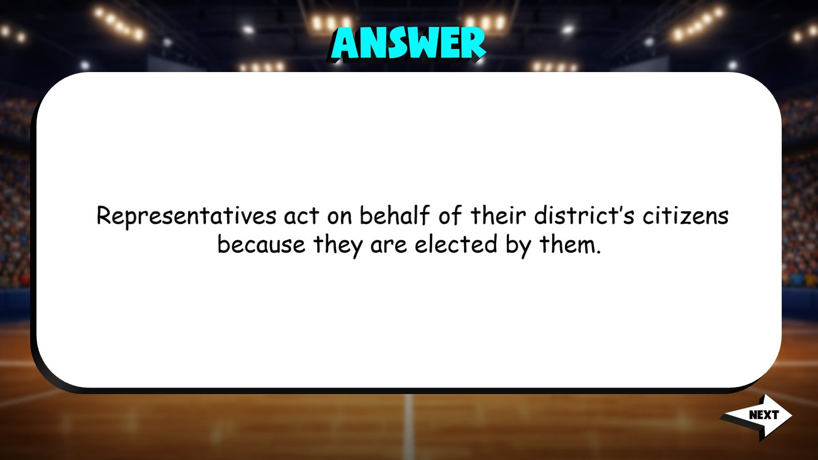 Legislative Branch TRASHKETBALL Socials Game - No Prep Grade 4 Review Activity