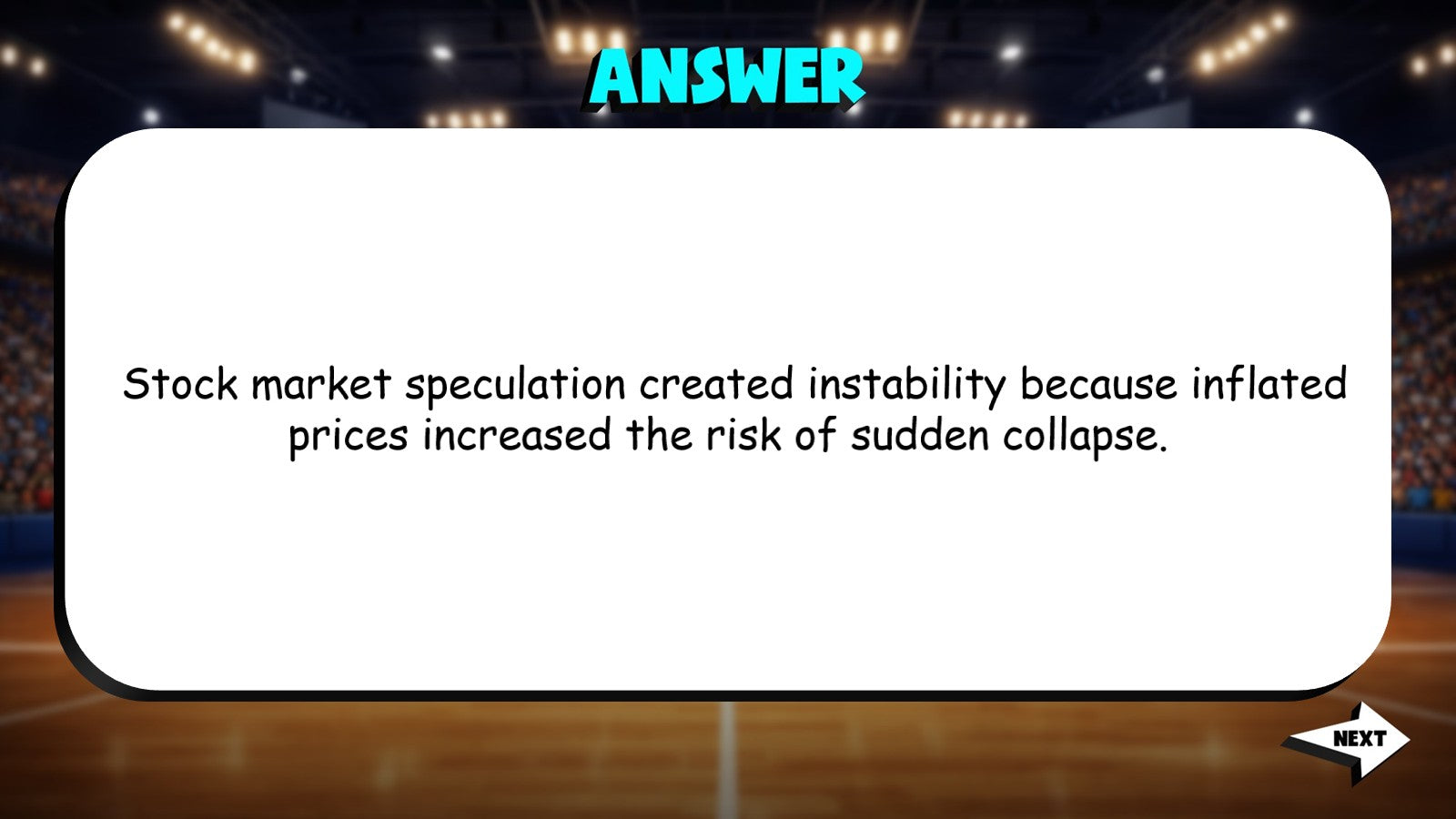 Roaring Economy & Hidden Issues TRASHKETBALL U.S. History Game - No Prep Review