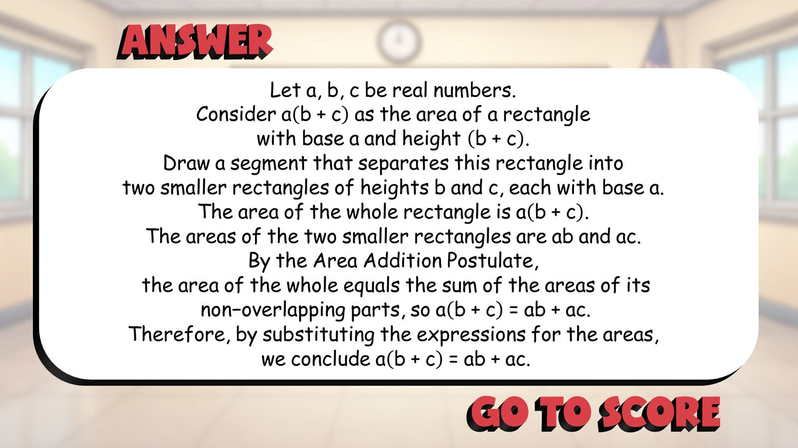 Proof Writing BIG TERRIBLE GAME - No Prep Geometry Math Review Activity