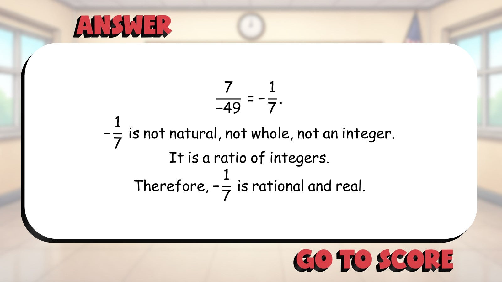 The Real Number System BIG TERRIBLE GAME - No Prep Algebra 1 Math Review
